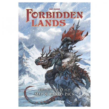 RPG - Forbidden Lands - The Bitter Reach Maps and Card Pack