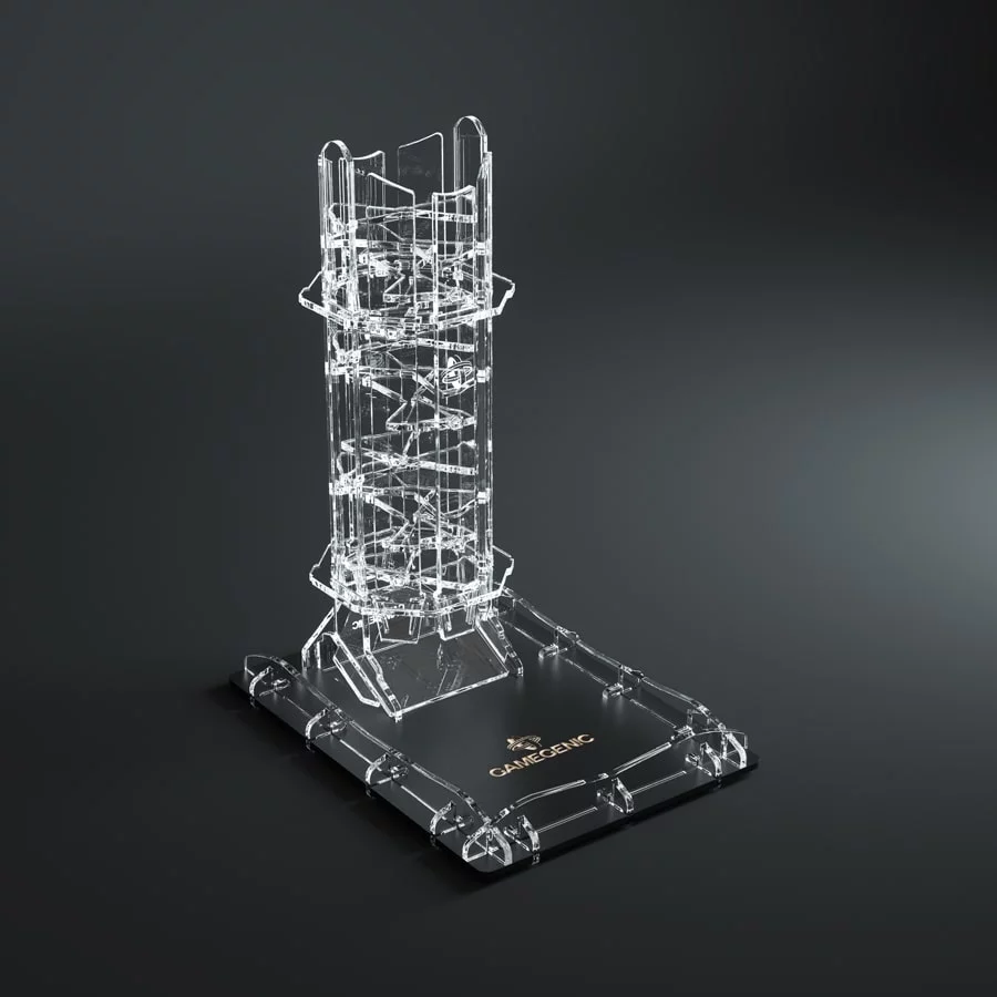 Gamegenic - Crystal Twister Premium Dice Tower [1]