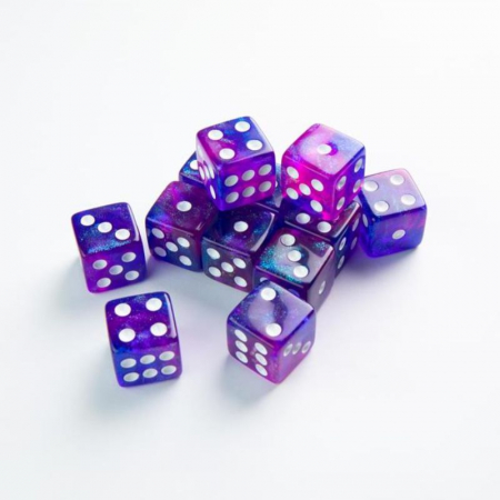 Gamegenic Galaxy Series Nebula Dice Set 16 mm D6 (12 dice) [1]