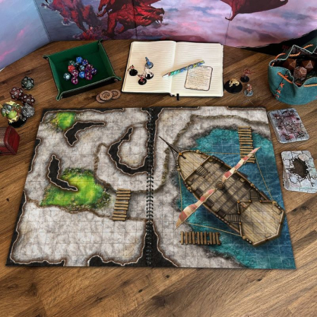 Giant Book of Battle Mats - Dragon Lairs & Dungeons - EN [4]