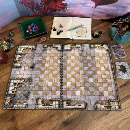 Giant Book of Battle Mats - Dragon Lairs & Dungeons - EN [3]