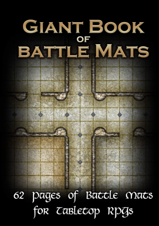RPG - Giant Book of Battle Mats Volume 1 - EN