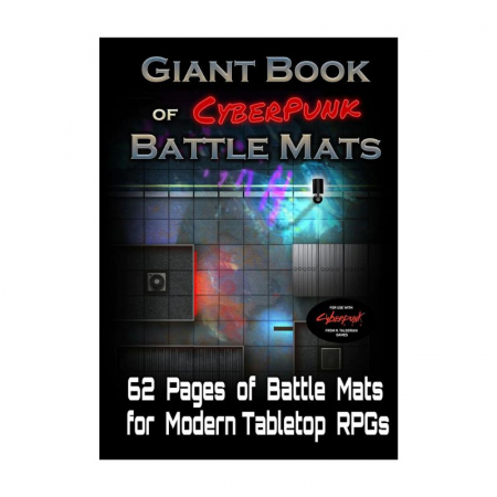 Cyberpunk - Giant Book of CyberPunk Battle Mats