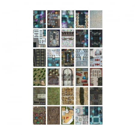 Giant Book of CyberPunk Battle Mats [2]