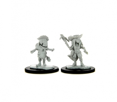 RPG - Gnome Bard Female - Pathfinder Battles Deepcuts Unpainted Miniatures (W15)