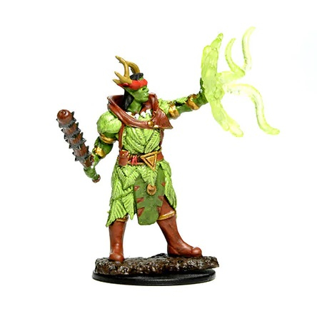 RPG - Half-Orc Druid Male - Pathfinder Battles Premium Painted Figure (W2)