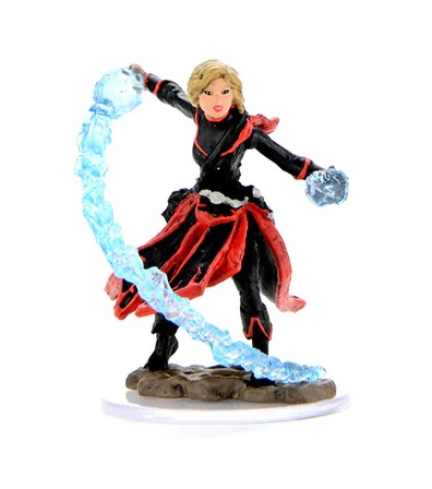 RPG - Female Human Wizard - Pathfinder Painted Premium