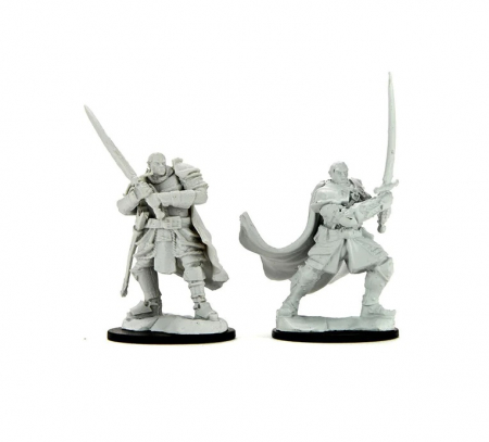 RPG - Half-Orc Paladin Male - D&D Nolzur's Marvelous Unpainted Miniatures (W15)