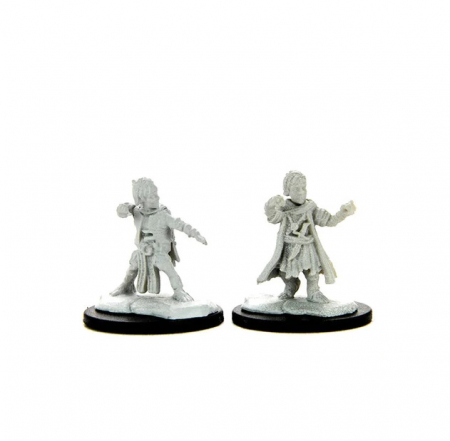 RPG - Halfing Monk Male - Pathfinder Battles Deepcuts Unpainted Miniatures (W15)