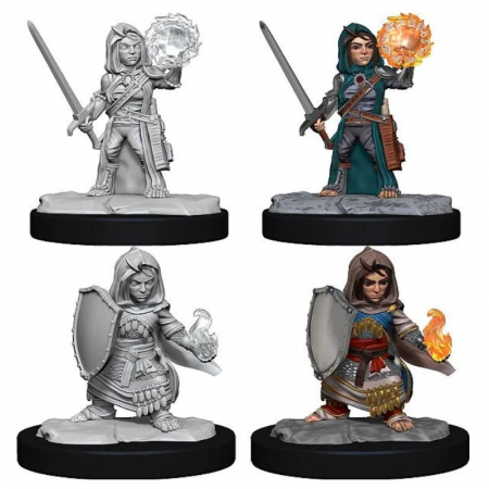 Halfling Cleric Female - Pathfinder Battles Deepcuts Unpainted Miniatures (W14) [2]
