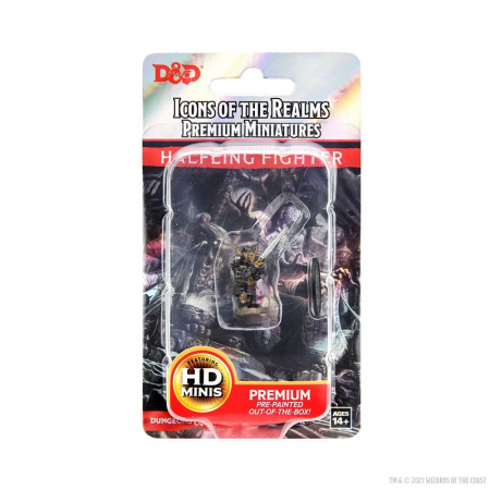 Halfling Fighter Male D&D Icons of the Realms Premium Figures [1]