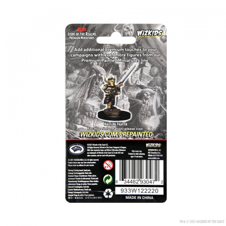Halfling Fighter Male D&D Icons of the Realms Premium Figures [2]