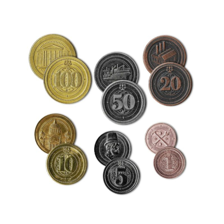 Hegemony - Pack of 85 Metal Coins (Extensie) [1]