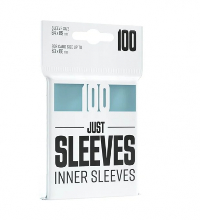 Sleeves - Just Sleeves - Inner Sleeves 64x89mm (100 buc)
