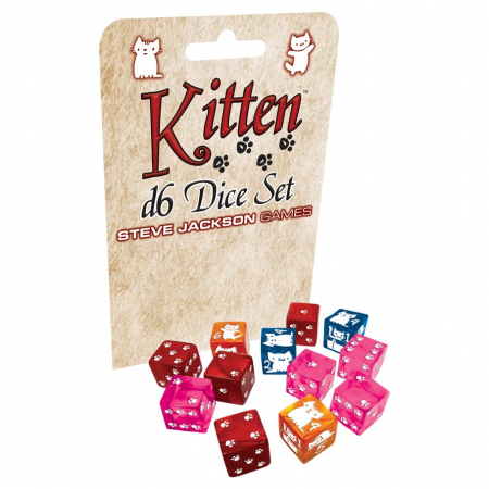 Accesorii - Kitten d6 Dice Set