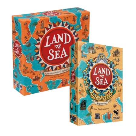 Board Games - Land vs Sea Promo Pack+ Land vs Sea: Uncharted - Promo Pack