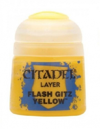 Vopsele Citadel - Citadel - Layer: Flash Gitz Yellow - GW (22-02) (12 ml)