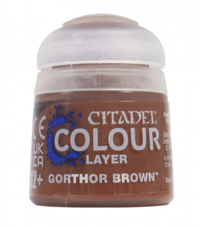 Vopsele Citadel - Citadel - Layer: Gorthor Brown - GW (22-47) (12 ml)