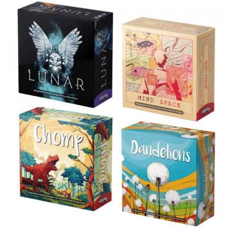 Board Games - Lunar + Chomp + Mind Space + Dandelions - Promo Pack