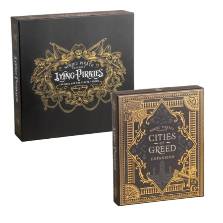 Board Games - Lying Pirates Retail Edition + Cities of Greed (Extensie) - Promo Pack