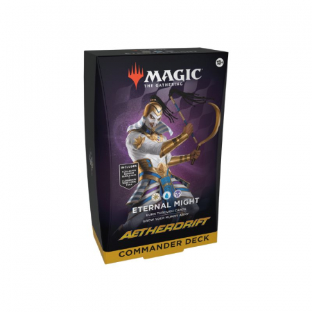 Magic: The Gathering - Magic: The Gathering - Aetherdrift Commander Deck Eternal Might - EN