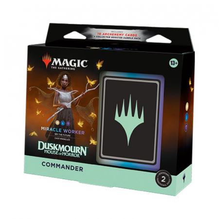 Magic: The Gathering - Magic: The Gathering - Duskmourn: House of Horror Commander Deck Miracle Worker - EN