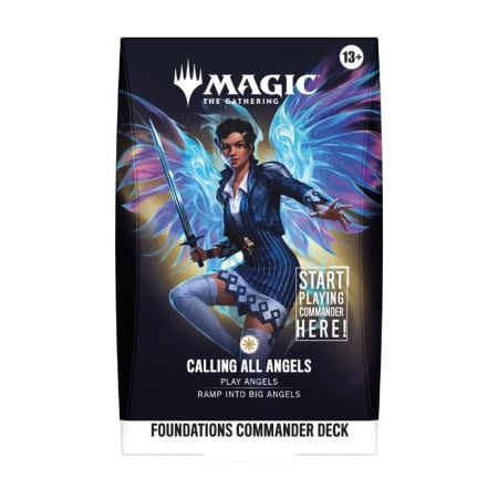 Magic: The Gathering - Magic: The Gathering - Foundations Calling all Angels Commander Deck - EN