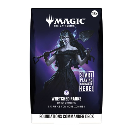 Magic: The Gathering - Magic: The Gathering - Foundations Wretched Ranks Commander Deck - EN