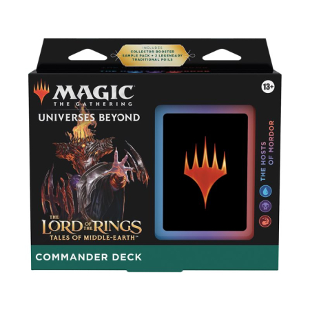 Noutăți - Magic: The Gathering - The Lord of the Rings: Tales of Middle-Earth Commander Deck - The Hosts Of Mordor - EN