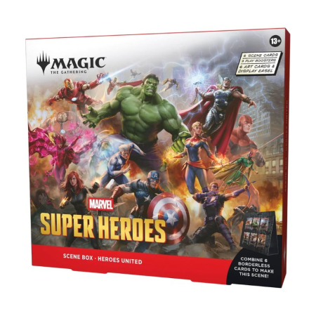 Magic: The Gathering - Magic: The Gathering  - Marvel Super Heroes Scene Box - Heroes United - EN