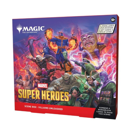 Magic: The Gathering - Magic: The Gathering - Marvel Super Heroes Scene Box - Villains Unleashed - EN