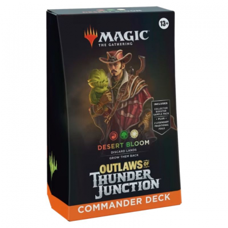 Magic: The Gathering - Magic: The Gathering - Outlaws of Thunder Junction Commander Deck Desert Bloom - EN