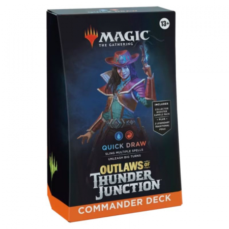 Magic: The Gathering - Magic: The Gathering - Outlaws of Thunder Junction Commander Deck Quick Draw - EN