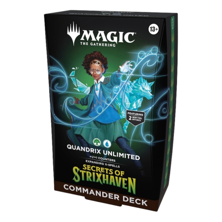 Noutăți - Magic: The Gathering - Secrets of Strixhaven Commander Deck: Quandrix Unlimited - EN