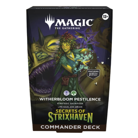 Magic: The Gathering - Secrets of Strixhaven Commander Deck: Witherbloom Pestilence - EN [1]