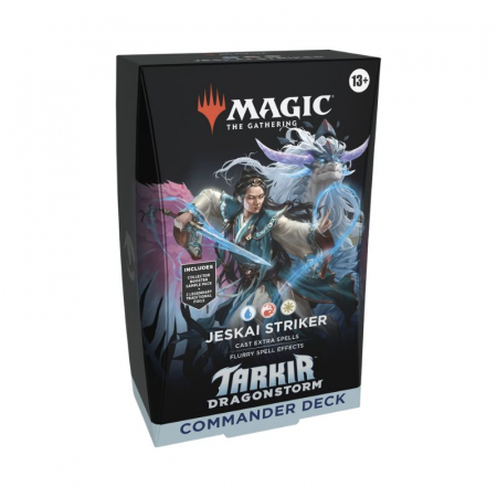 Magic: The Gathering - Magic: The Gathering - Tarkir: Dragonstorm Commander Deck Jeskai Striker - EN