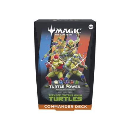 Magic: The Gathering - Magic: The Gathering - Teenage Mutant Ninja Turtles Commander Deck: Turtle Power - EN