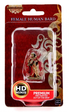 Female Human Bard: Pathfinder Painted Premium [2]