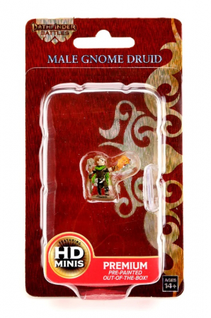 Male Gnome Druid: Pathfinder Painted Premium [3]
