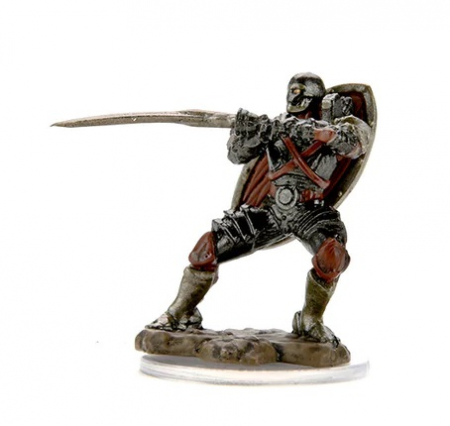 RPG - Male Warforged Fighter - D&D Icons of the Realms Premium Figures (W7)