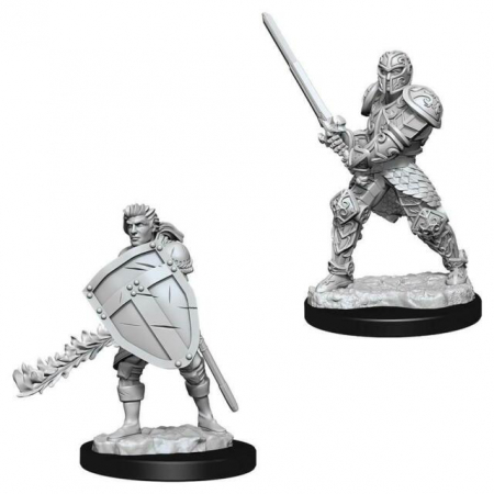 RPG - Male Human Fighter - Nolzur's Marvelous Unpainted Miniatures