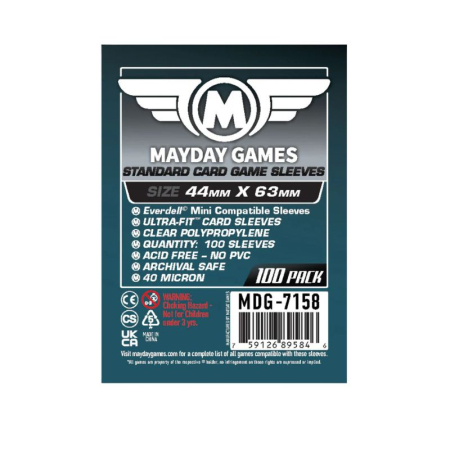 Noutăți - Mayday Premium Card Game Sleeves - Mini Sleeves 44x63mm (50 buc)
