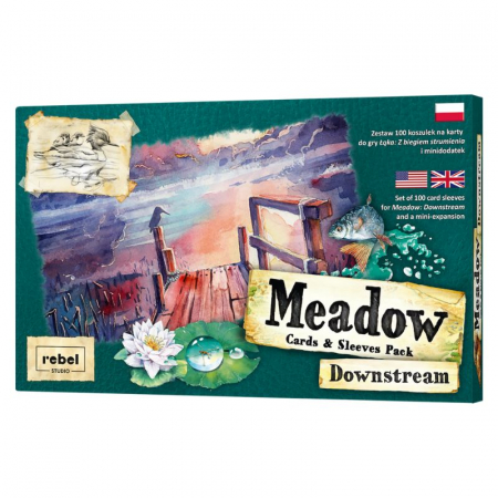 Jocuri de strategie - Meadow: Downstream Sleeves Pack (Extensie) - EN