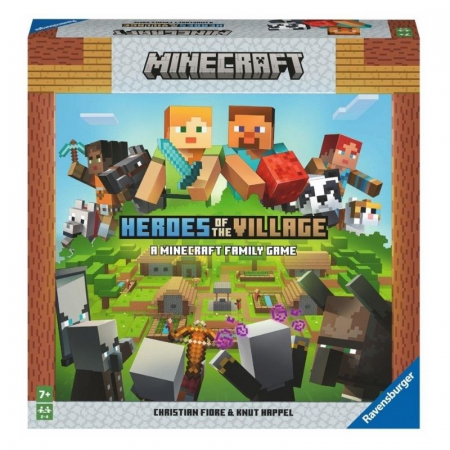 Jocuri cooperative - Minecraft Heroes of the Village - RO