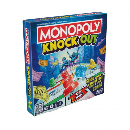 Jocuri pentru copii - Monopoly Knockout - EN - (cutie usor deteriorata)