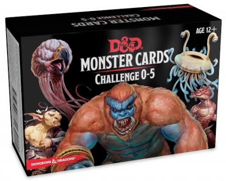 RPG - Monster Cards Challenge 0-5 - EN