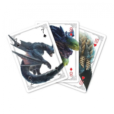 Cărți de joc - Monster Hunter World Iceborne Playing Cards