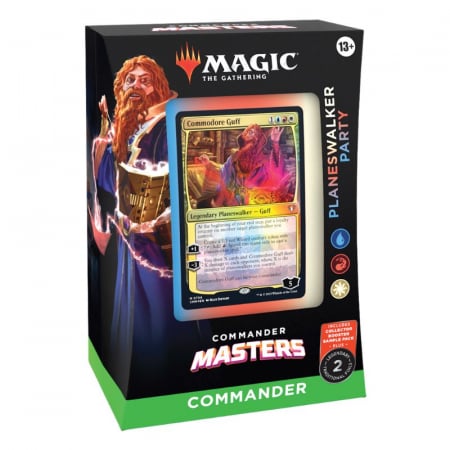 Magic: The Gathering - MTG - Commander Masters Commander Deck Planeswalker Party - EN