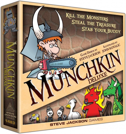 Board Games - Munchkin Deluxe - EN