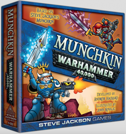 Board Games - Munchkin Warhammer 40,000  - EN